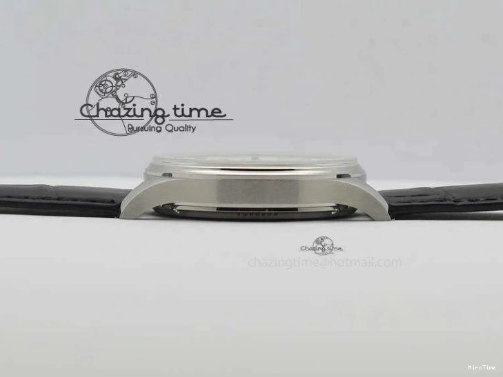 MIROTIME 0127 Effortless Portuguese IW544404 SS White Dial On Black Leather Strap A 7257